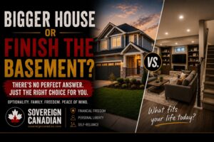 Bigger House or Finish the Basement? How I’m Actually Thinking About It